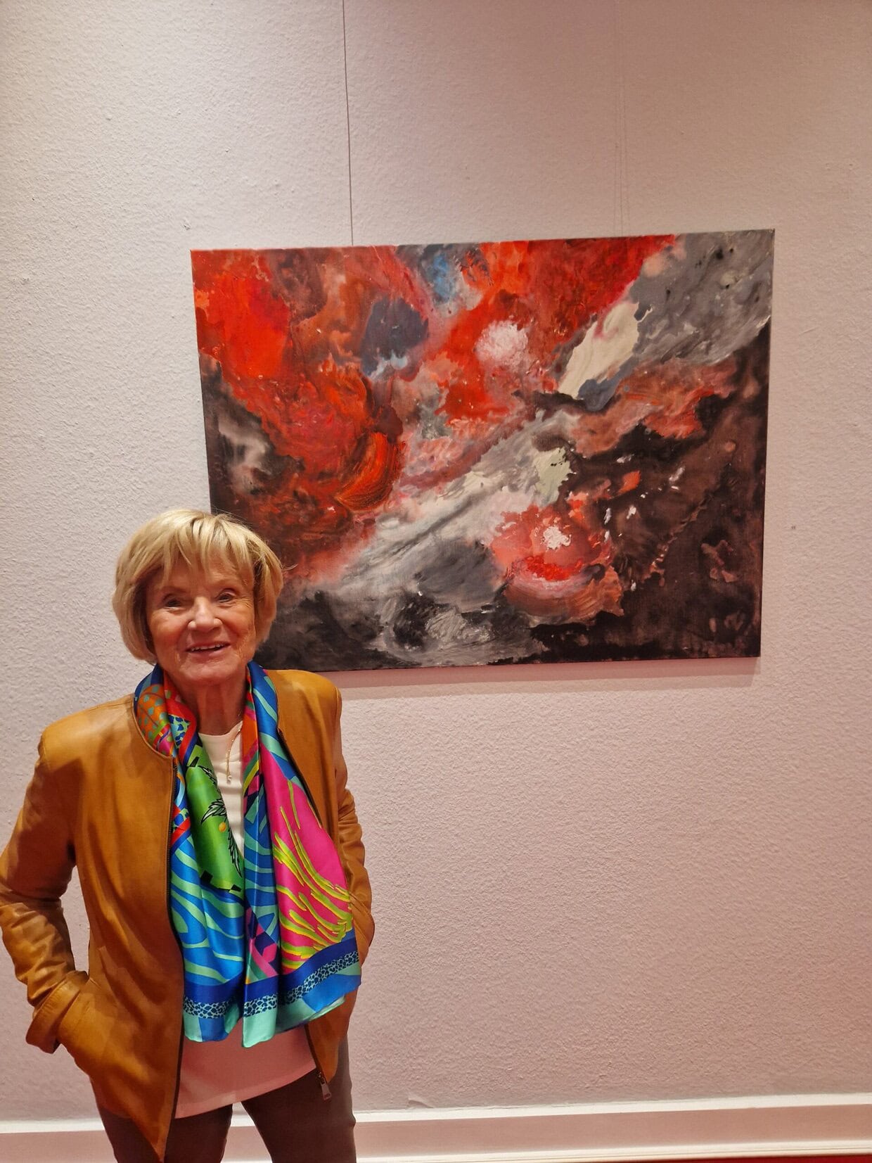 Foto: Vernissage Renate Massmann Universum Porta Vitae // Malerei