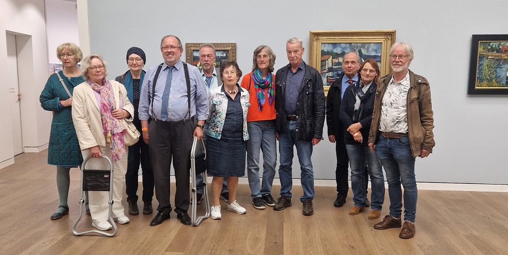 Foto: Mitglieder-Ausflug mit Führung der Ausstellung zu Maurice de Vlaminck