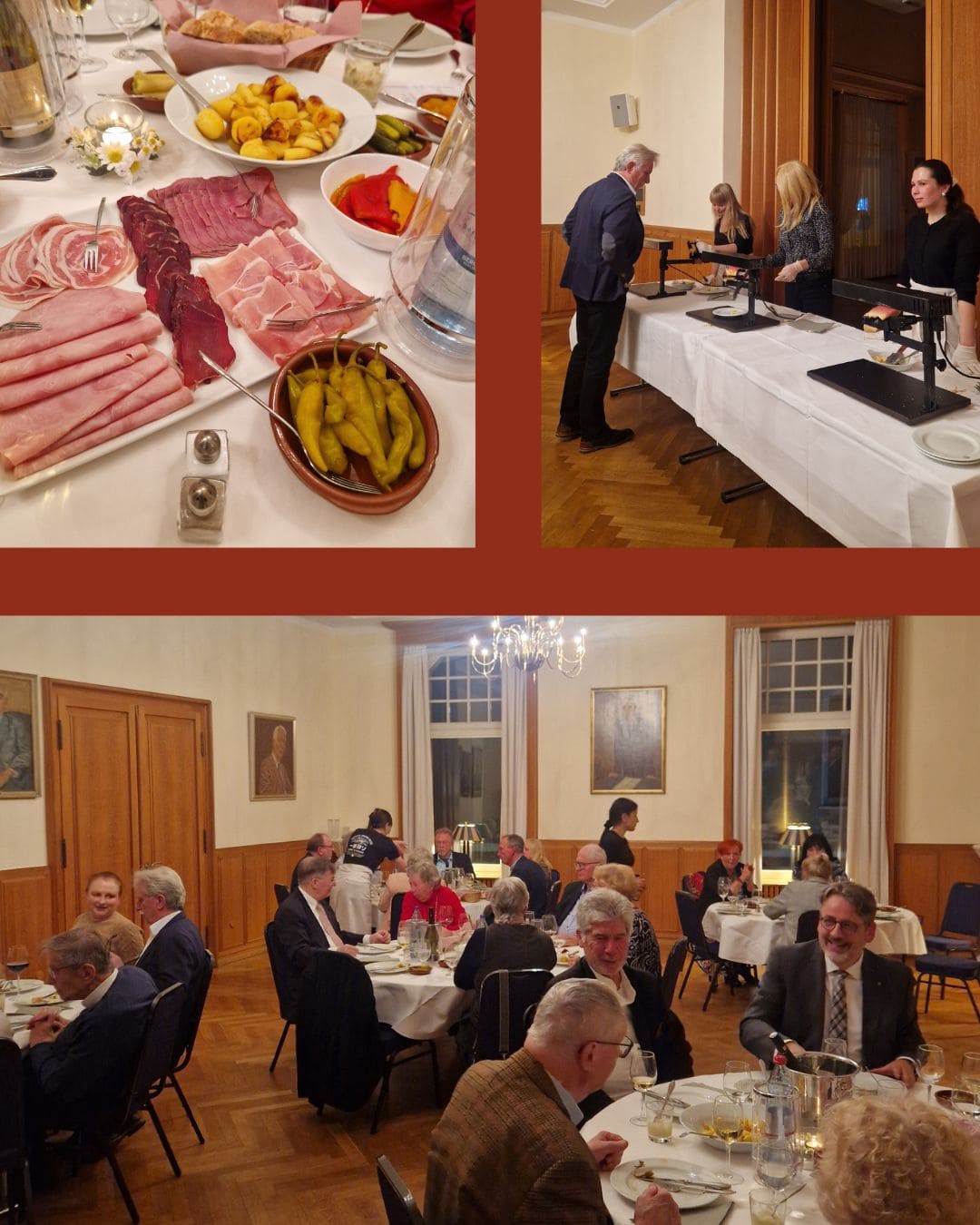 Foto: Clubabend – Plaudern und Schlemmen mit Raclette