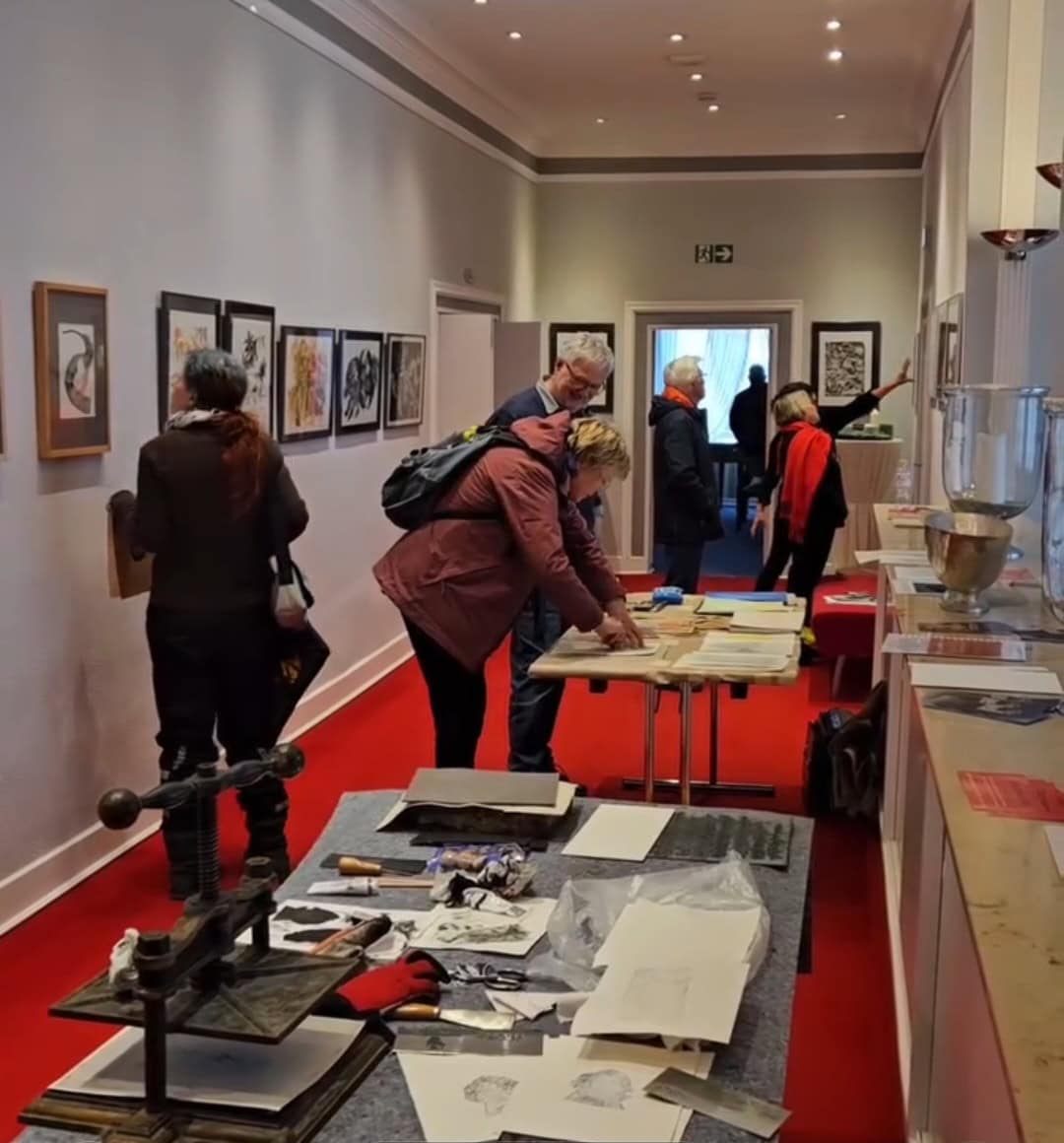 Foto: Tag der Druckkunst: Mitmachaktion und Demonstration von Drucktechniken