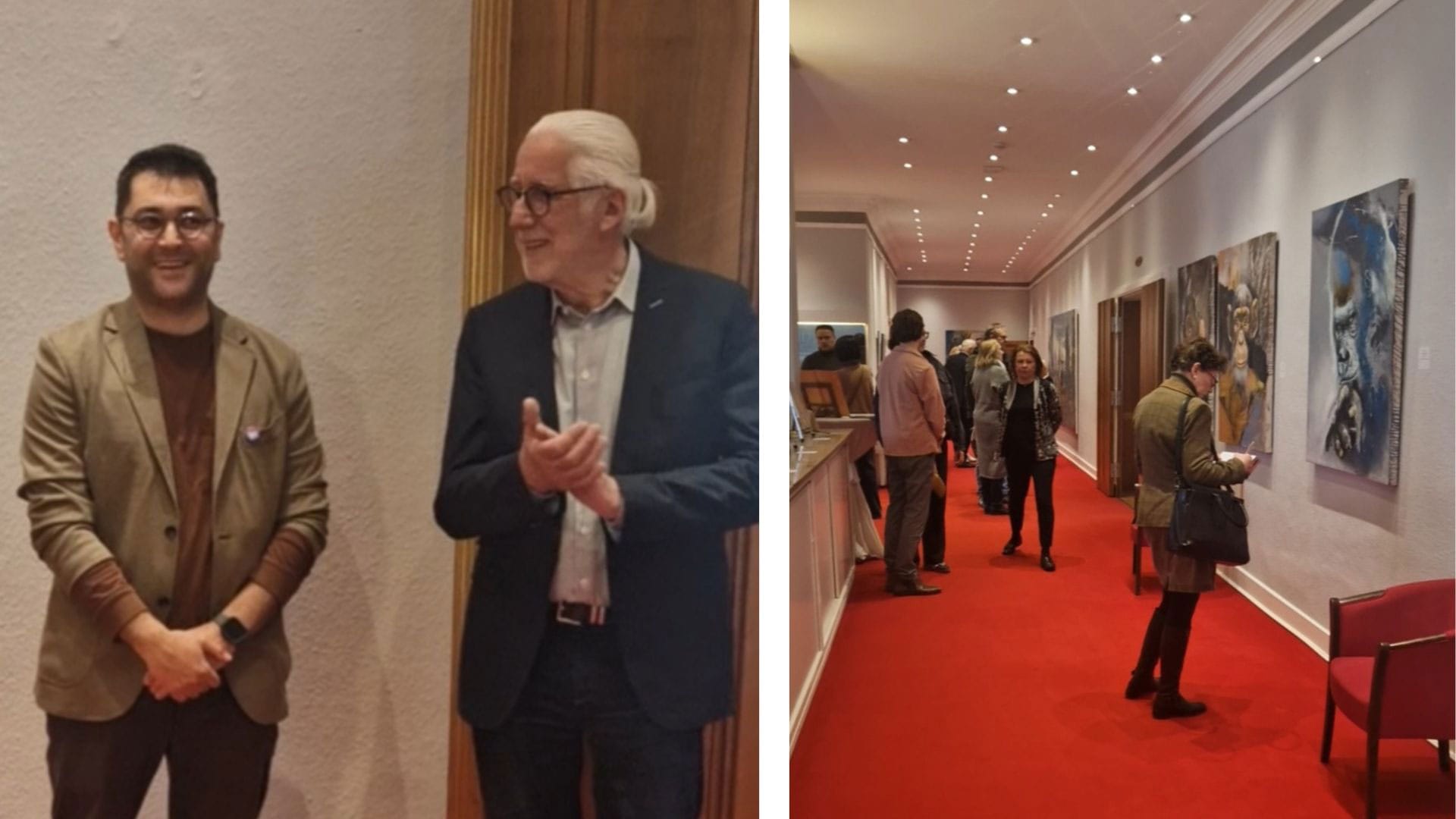 Foto: Vernissage von Farid Ismayilov